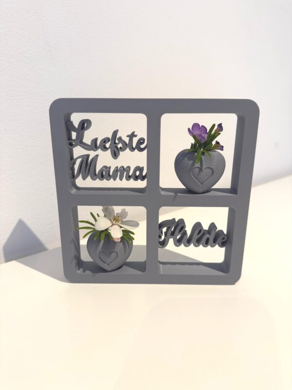 Moederdag decoratiekader – gepersonaliseerd met naam