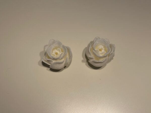 Set van 6 roosjes met glanzende afwerking - Afbeelding 4